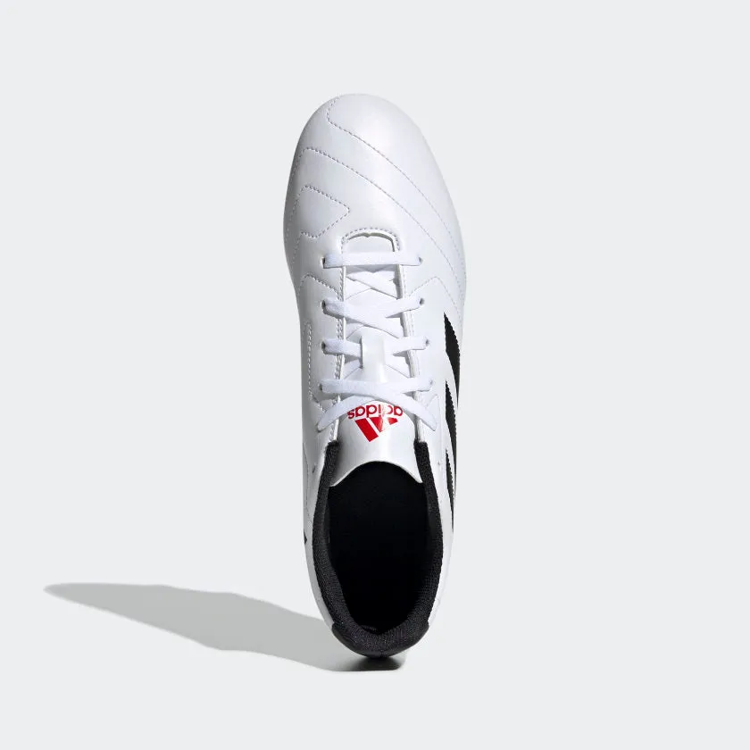 ADIDAS GOLETTO VII FIRM GROUND BOOTS - Cloud White / Core Black / Red