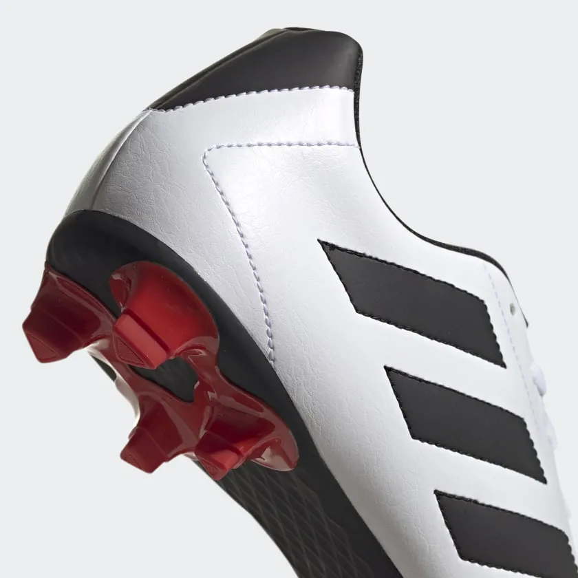 ADIDAS GOLETTO VII FIRM GROUND BOOTS - Cloud White / Core Black / Red