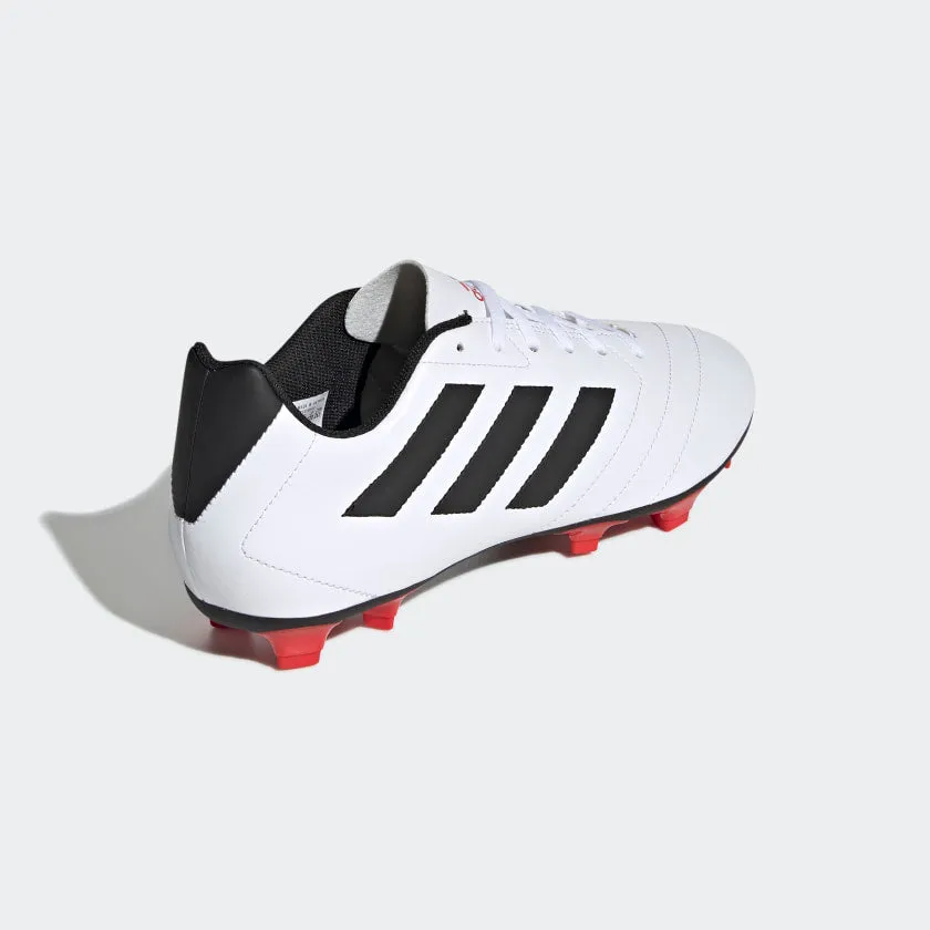 ADIDAS GOLETTO VII FIRM GROUND BOOTS - Cloud White / Core Black / Red