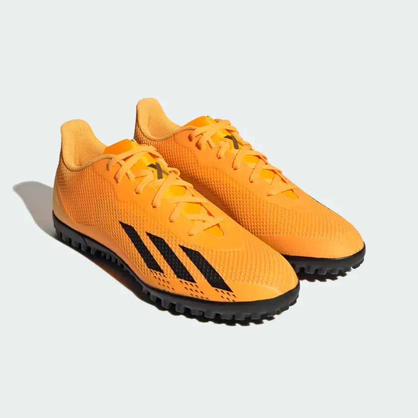 Adidas Men's X Speedportal.4 Turf Boots - Solar Gold / Core Black / Team Solar Orange