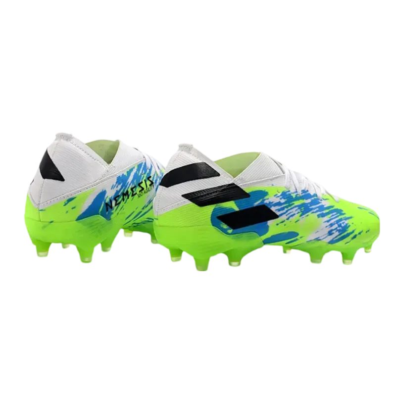 Adidas Nemeziz 19.1 FG Green White Blue - Goatkits Boots