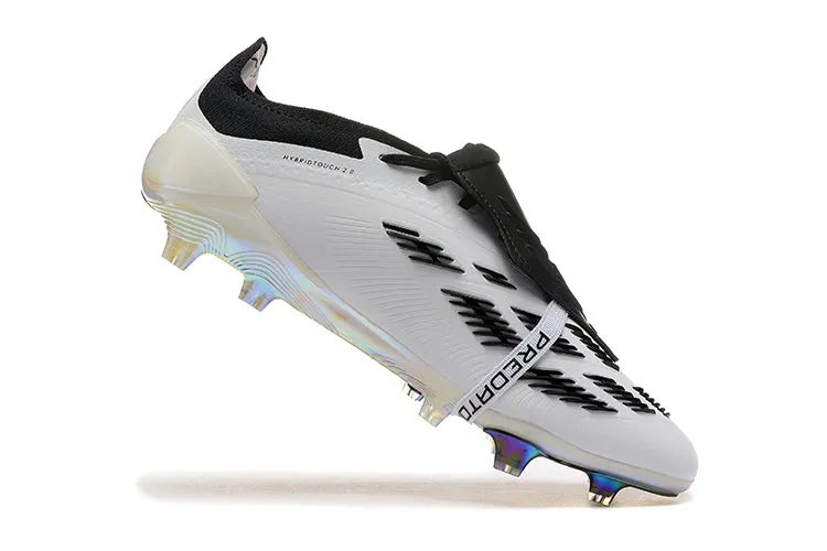 Adidas Predator Elite Shoes - White | Black | Gold - FREE SHIPPING WORLDWIDE