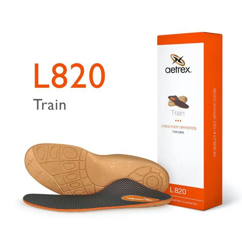 AETREX TRAIN POSTED ORTHOTICS MEN'S