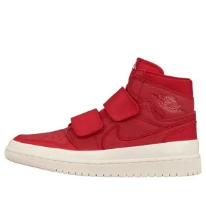 Air Jordan 1 Retro Hi Double Strap 'Gym Red' Sneakers, White