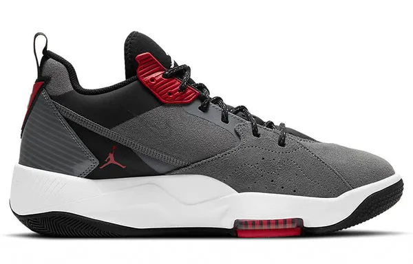 Air Jordan Zoom '92 'Smoke Gray Black Gym Red'