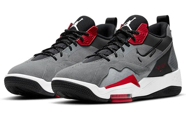 Air Jordan Zoom '92 'Smoke Gray Black Gym Red'