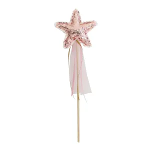 Alimrose sequin rose gold wand