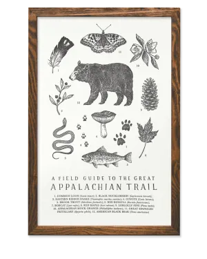 Appalachian Trail Guide Poster