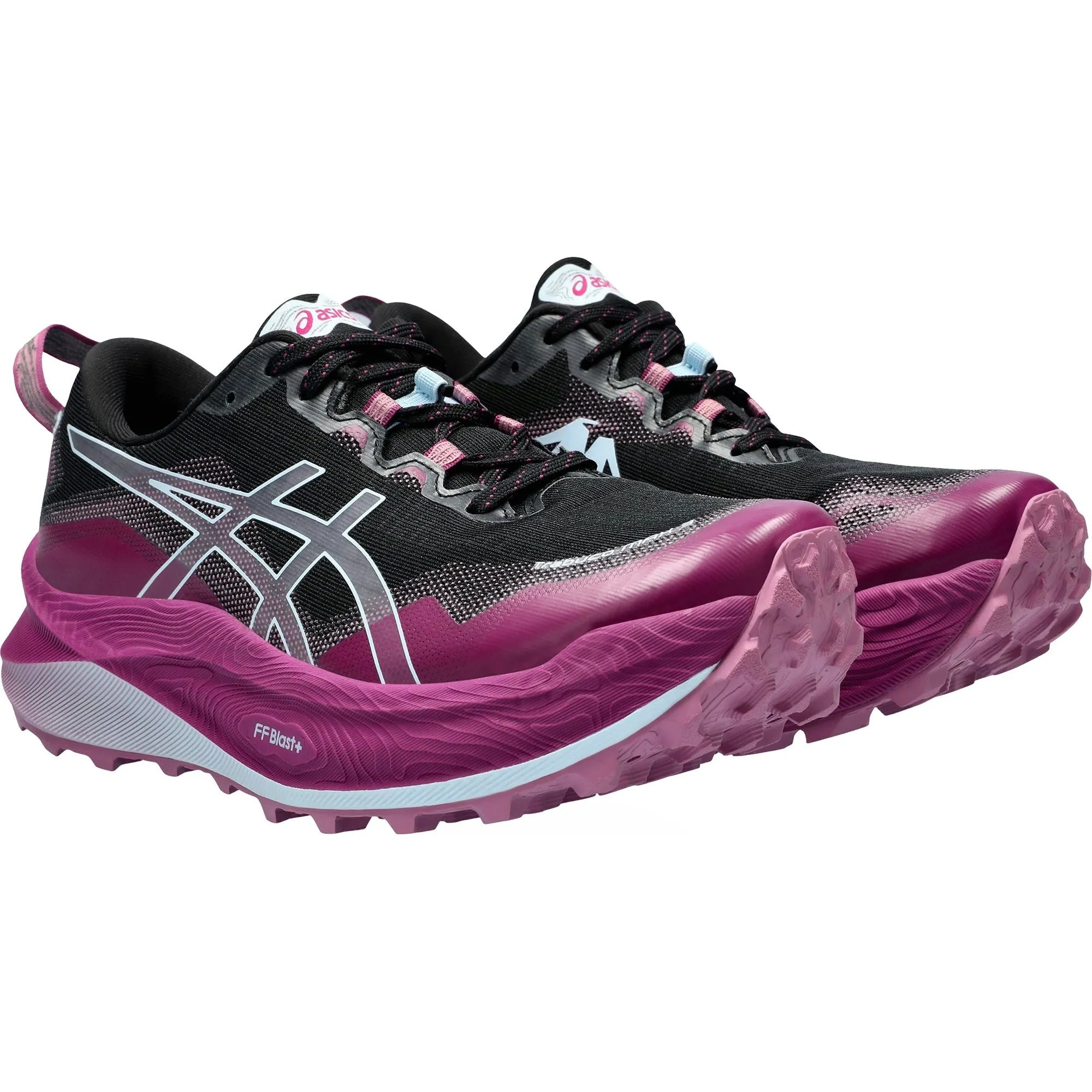 Asics Trabuco Max 3 Womens Trail Running Shoes - Black