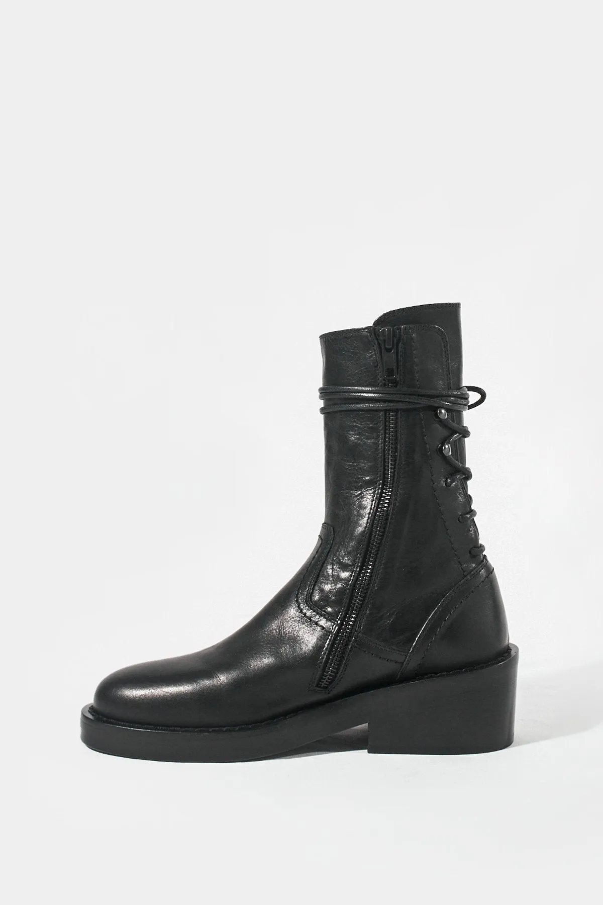 Back Lace-up Boots