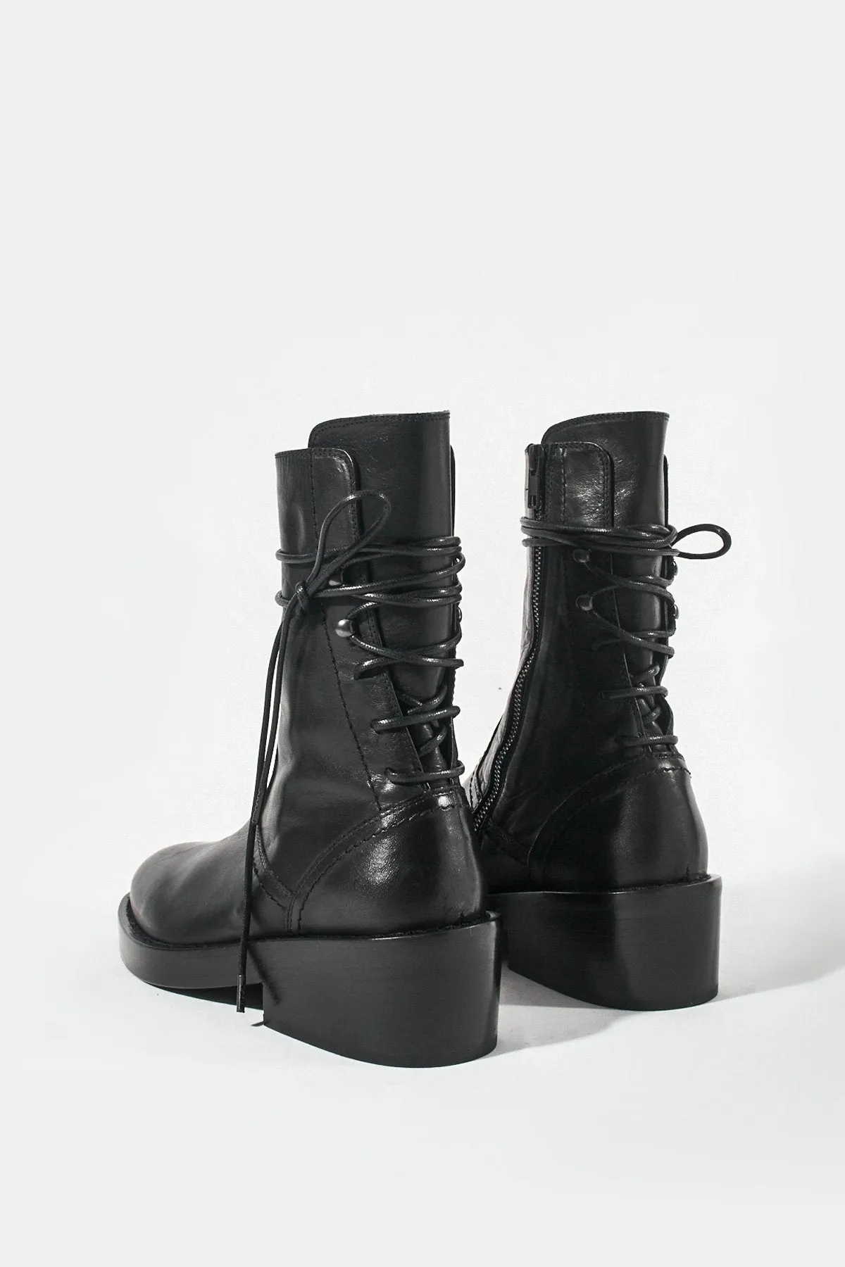 Back Lace-up Boots