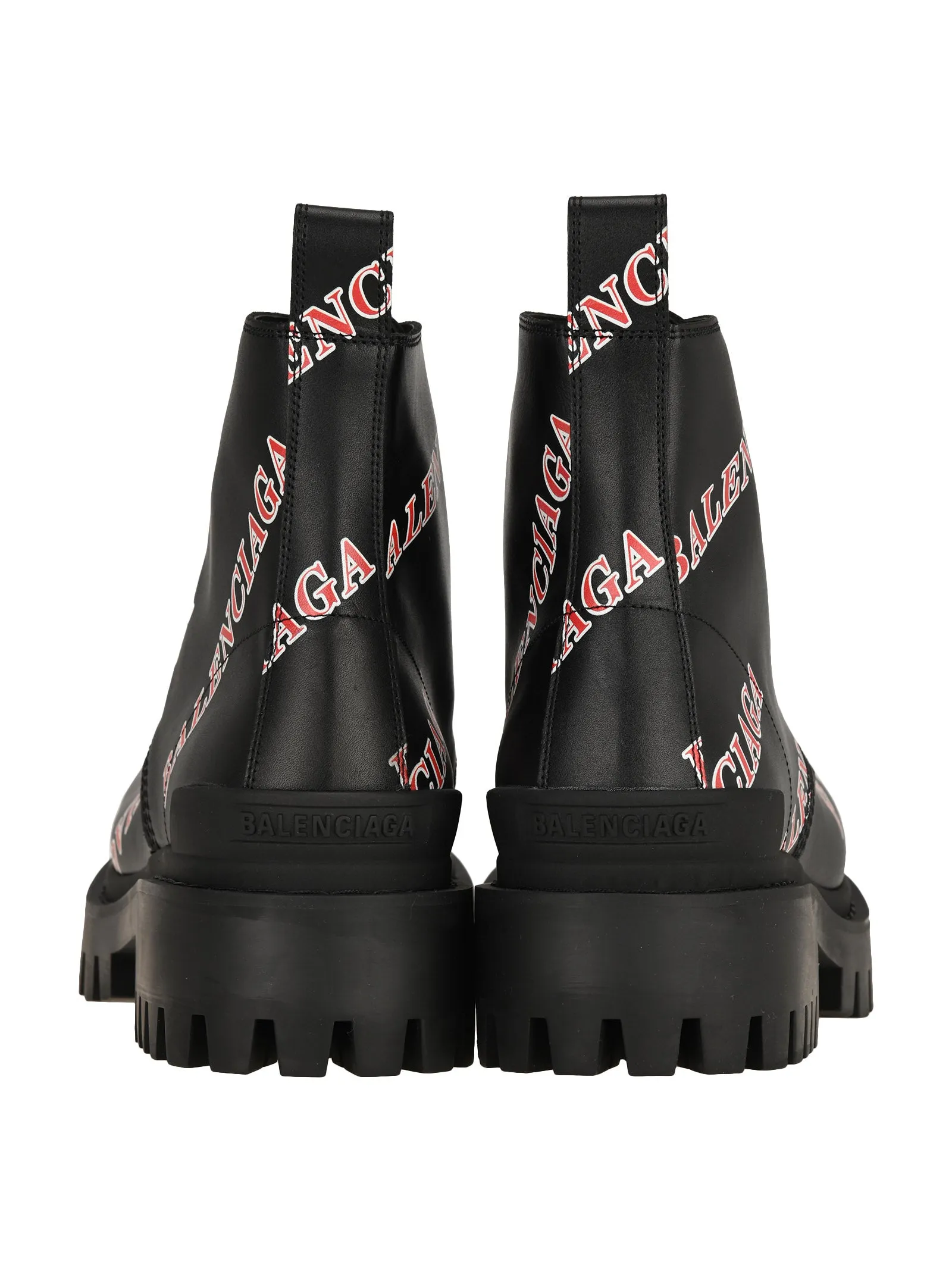Balenciaga Strike Lace-Up Boots