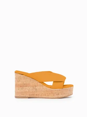 Belisa Wedge Sandal - Golden