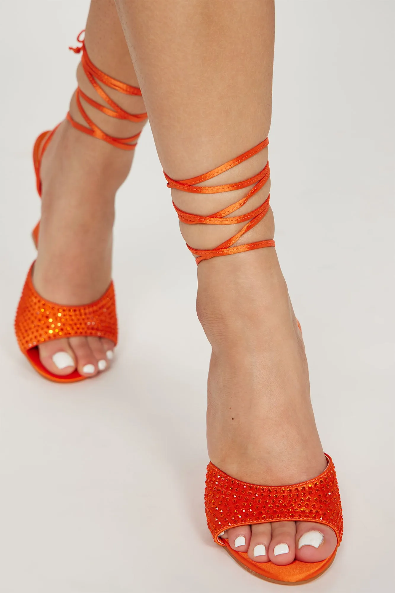 Better Off Together Wrap Up Wedges - Orange