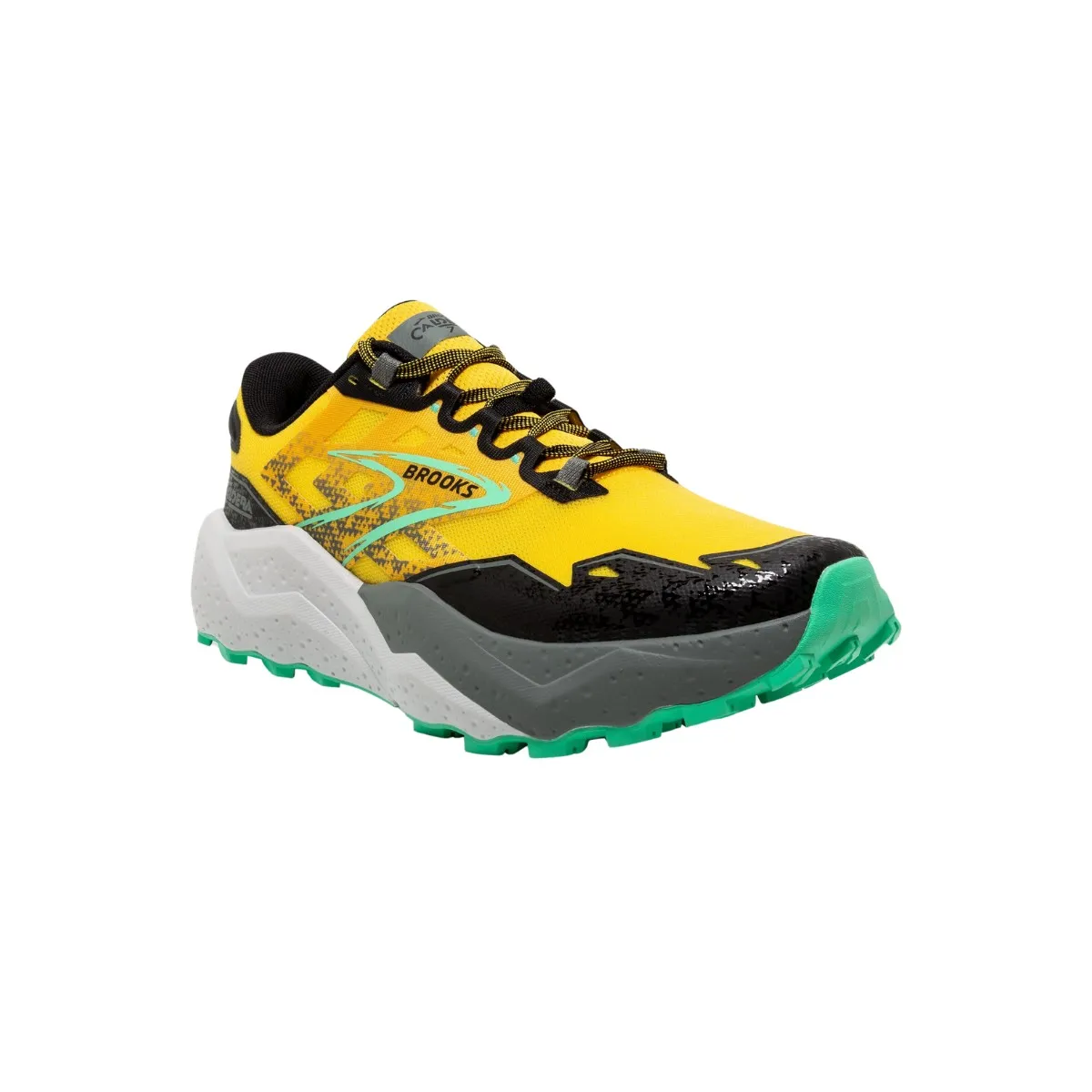 Brooks Caldera 7 Shoes Yellow Black SS24