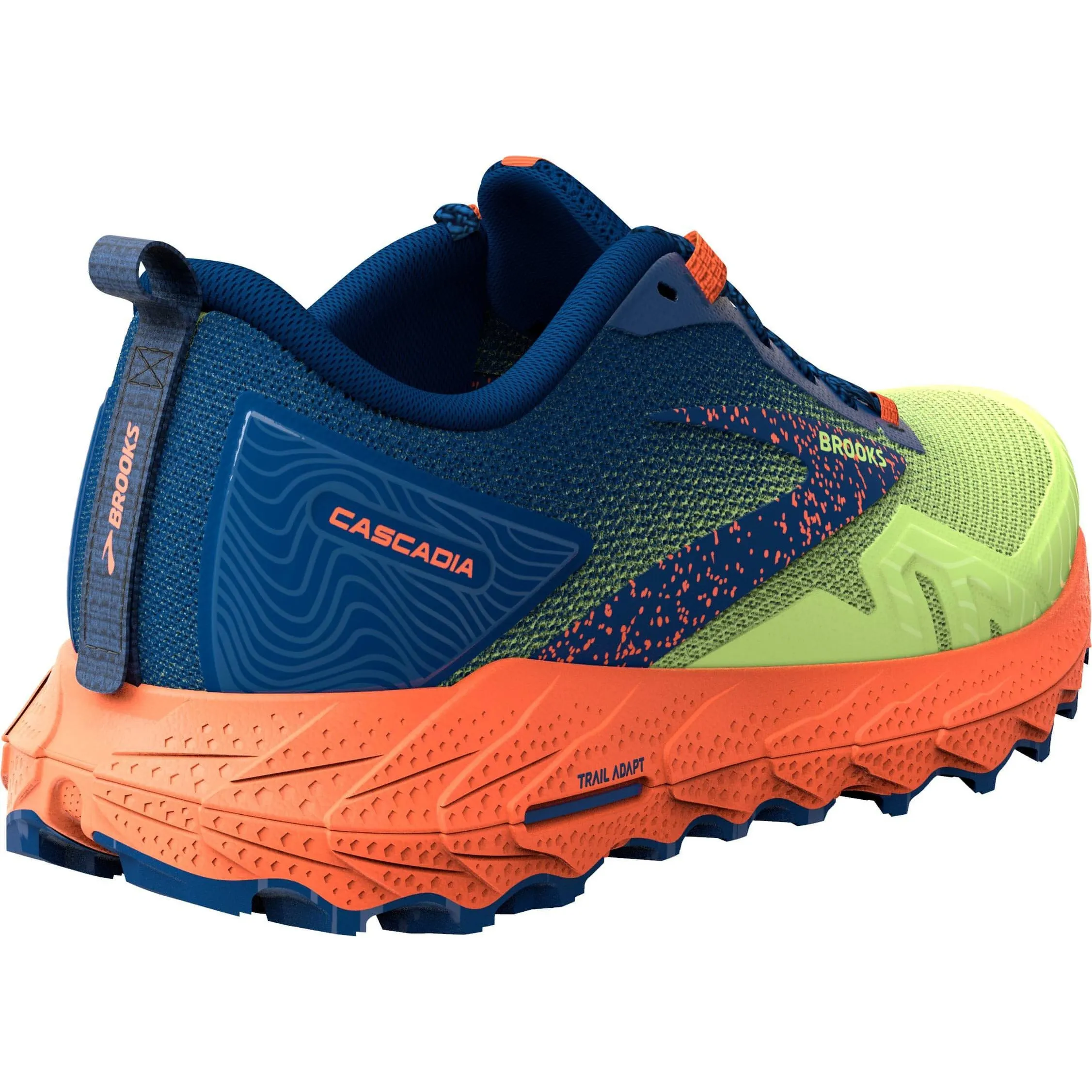 Brooks Cascadia 17 Mens Trail Running Shoes - Green