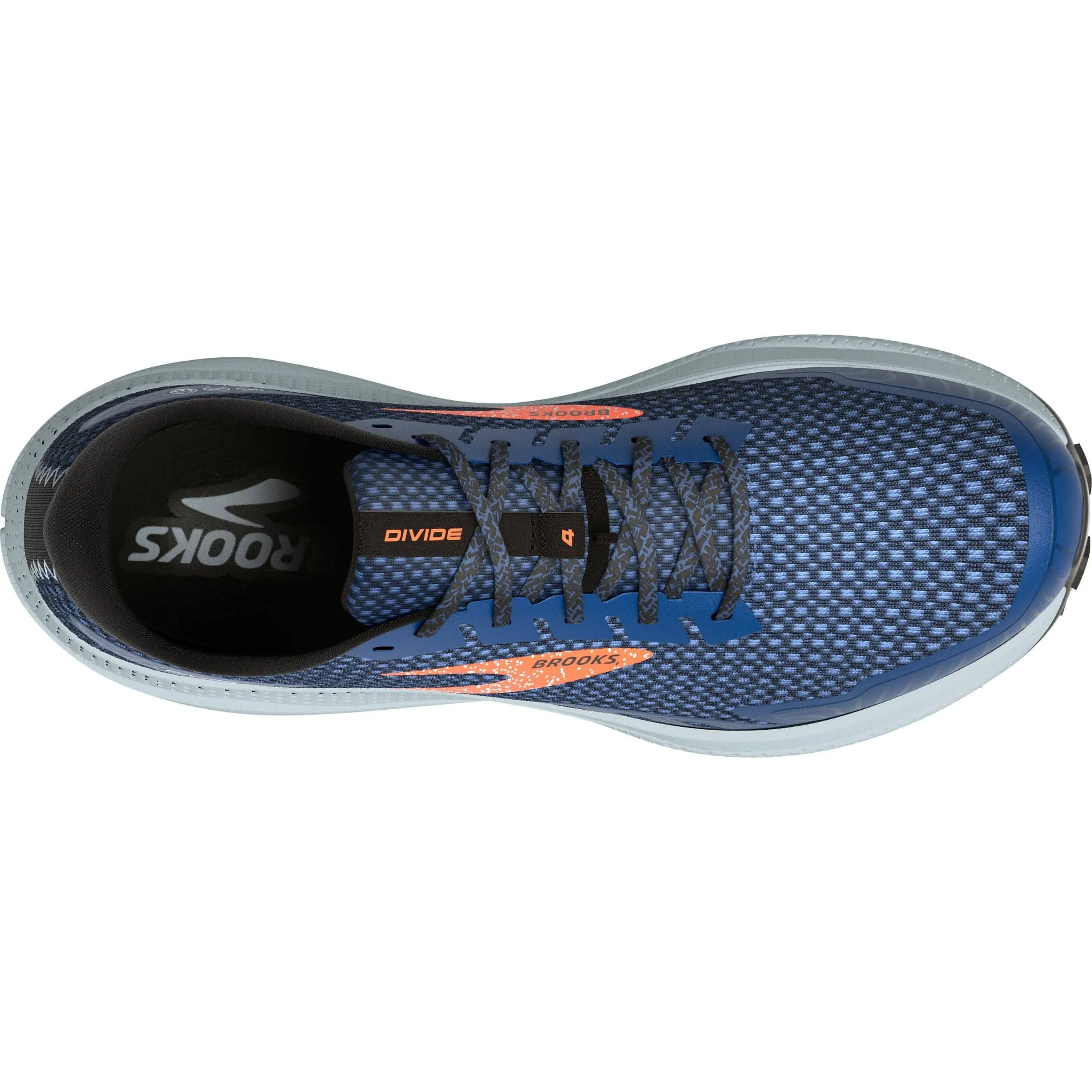 Brooks Divide 4 Mens Trail Running Shoes - Navy