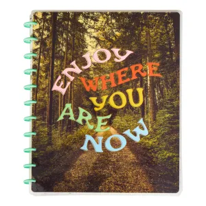 Camp Nostalgia - Dotted Lined   Dot Grid Big Notebook - 60 Sheets