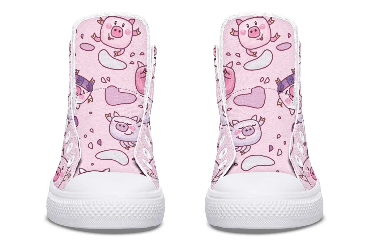 Cartoon Fit Pig