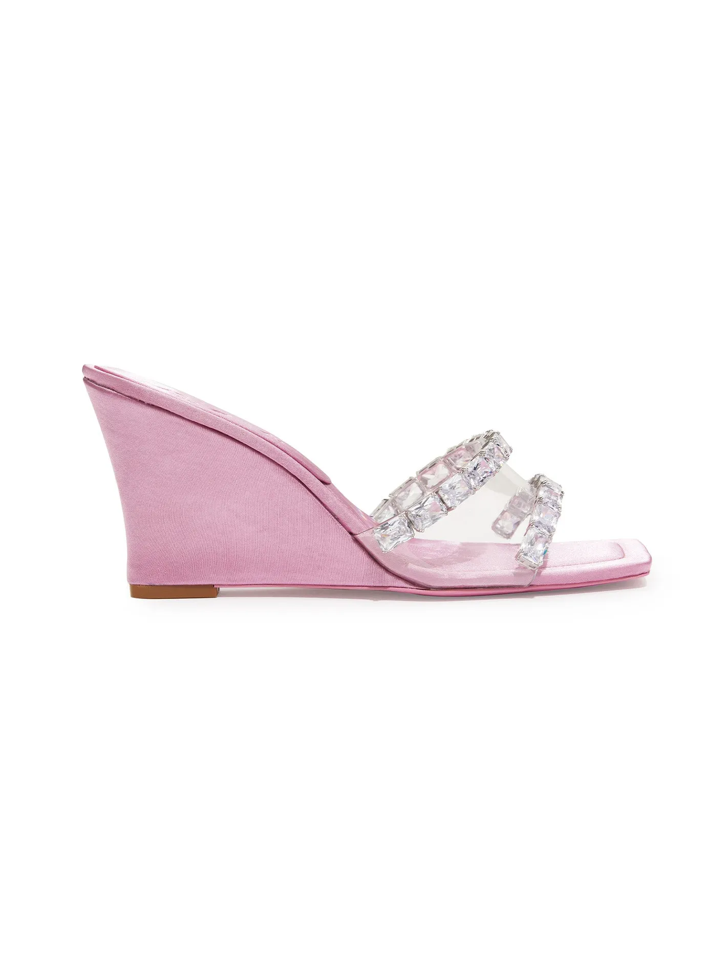 Cassandra Diamond Heels (Pink) (Final Sale)