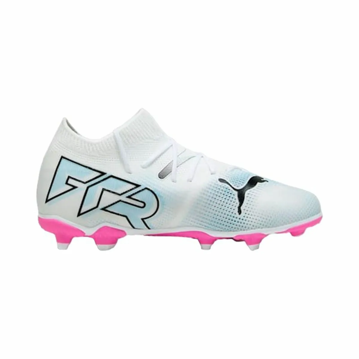 Childrens Football Boots Puma Future 7 Match FG/AG White