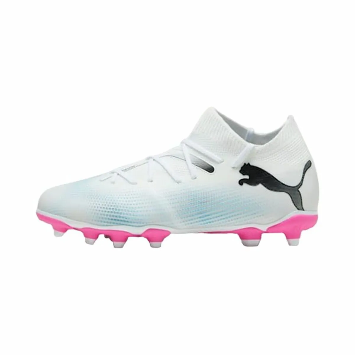 Childrens Football Boots Puma Future 7 Match FG/AG White