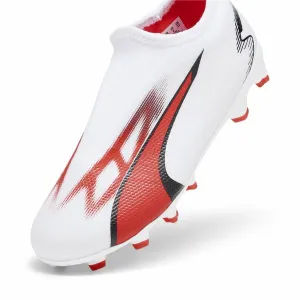 Childrens Football Boots Puma Ultra Match Ll Rojo/Blanco