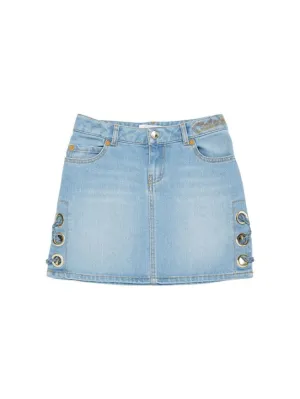 Chloé   Stretch denim mini skirt 