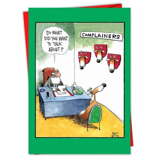 Complainers | Christmas Card