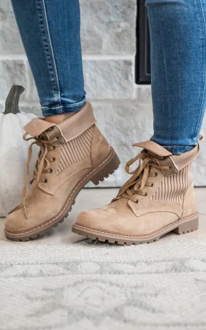 Corkys Suede Creep it Real Laced Boots