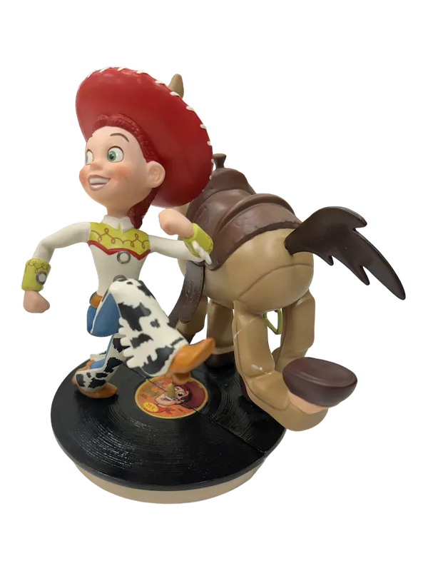 (DAMAGED) TOY STORY 2 JESSIE & BULLSEYE WDCC STATUE