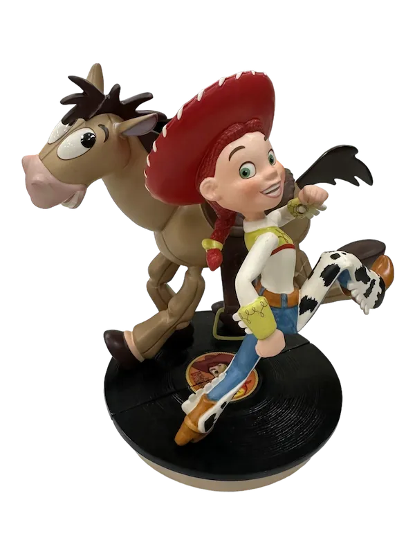 (DAMAGED) TOY STORY 2 JESSIE & BULLSEYE WDCC STATUE