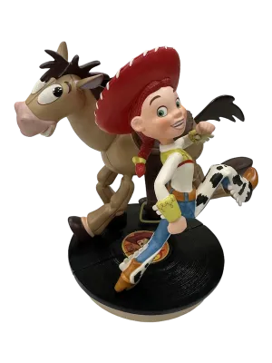 (DAMAGED) TOY STORY 2 JESSIE & BULLSEYE WDCC STATUE