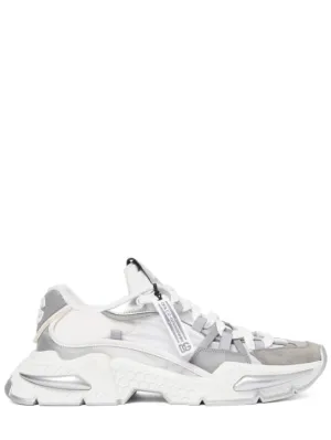 Dolce&amp;Gabbana   Air Master nylon &amp; leather sneakers 