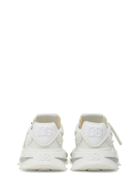 Dolce&amp;Gabbana   Airmaster leather &amp; tech sneakers 