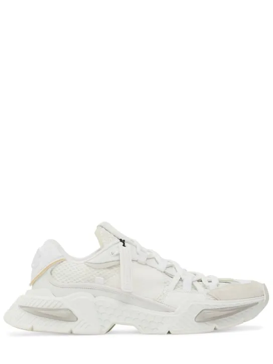 Dolce&amp;Gabbana   Airmaster leather &amp; tech sneakers 