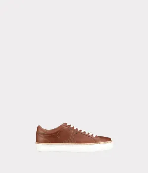 Double L lace Up Sneaker :: Whiskey