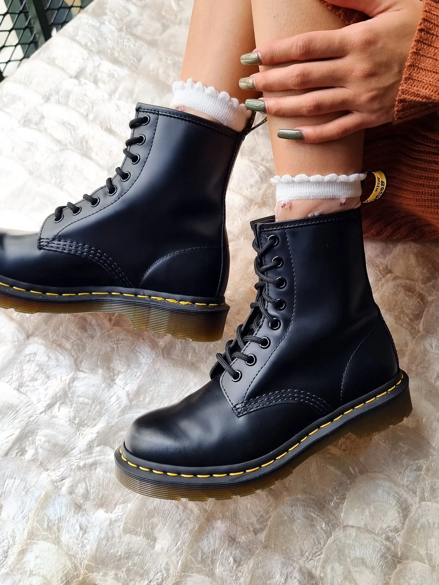 DR. MARTENS 1460 BLACK SMOOTH