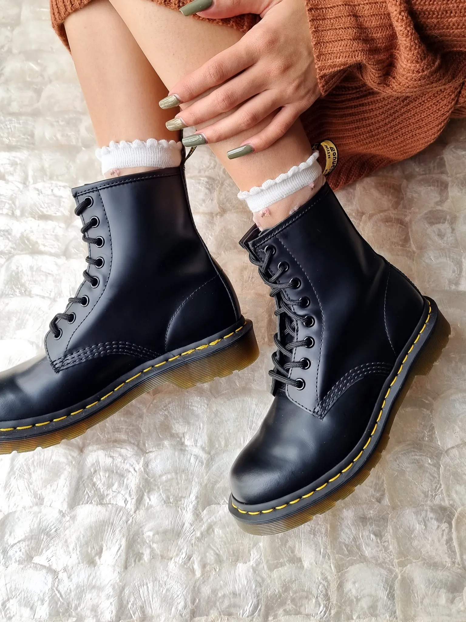 DR. MARTENS 1460 BLACK SMOOTH