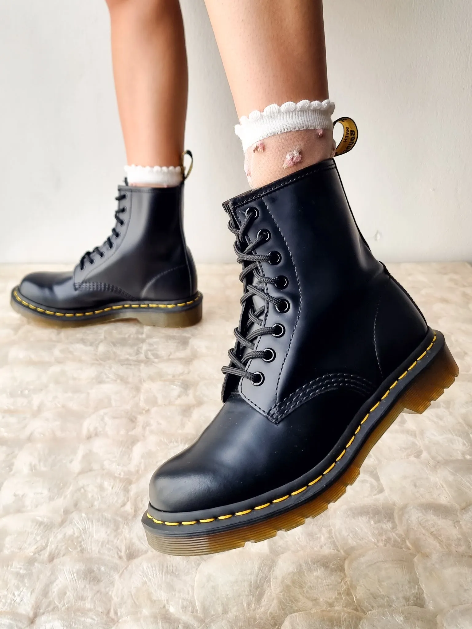 DR. MARTENS 1460 BLACK SMOOTH