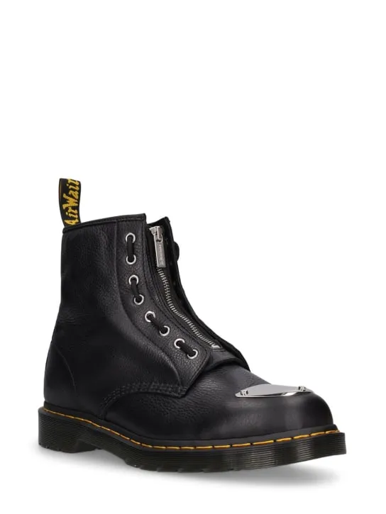 Dr.Martens   1460 Metal plate leather lace-up boots 