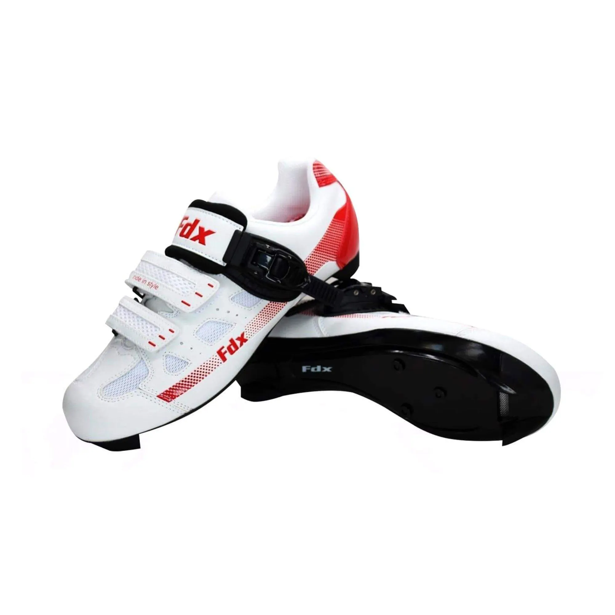 Fdx Hy Red Cycling Shoes