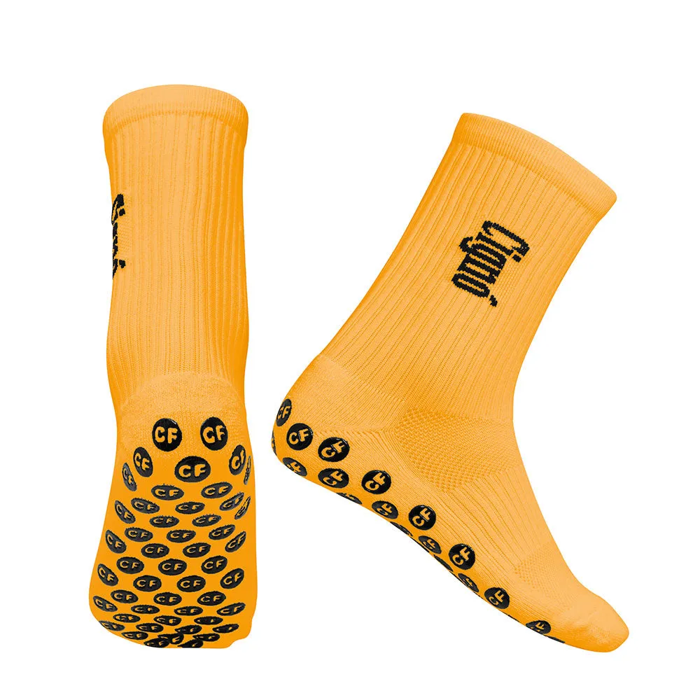 GOLD CIGNO GRIP SOCKS