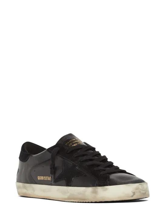 Golden Goose   20mm Super Star leather &amp; suede sneakers 