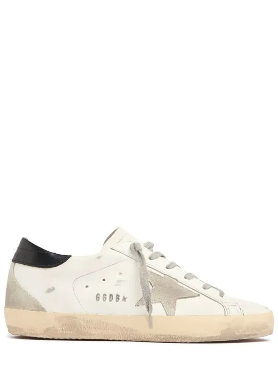 Golden Goose   20mm Super-Star leather &amp; suede sneakers 