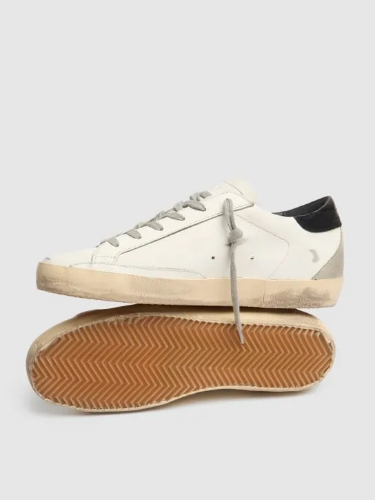 Golden Goose   20mm Super-Star leather &amp; suede sneakers 