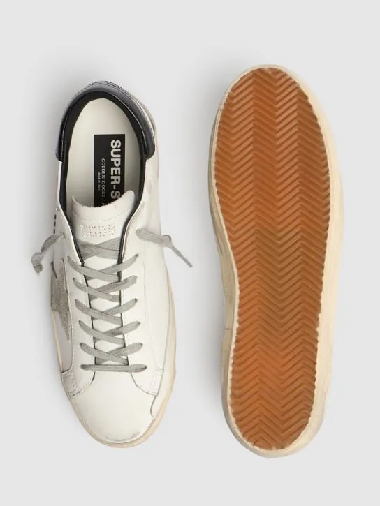 Golden Goose   20mm Super-star suede &amp; leather sneakers 