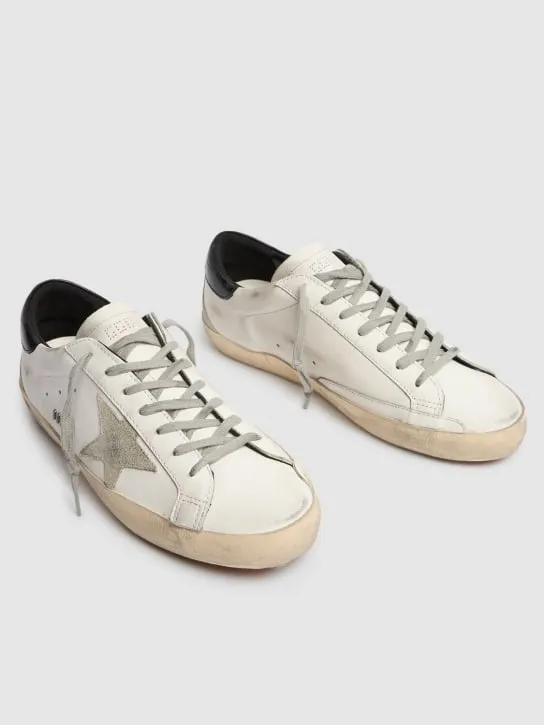 Golden Goose   20mm Super-star suede &amp; leather sneakers 