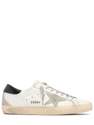 Golden Goose   20mm Super-star suede &amp; leather sneakers 