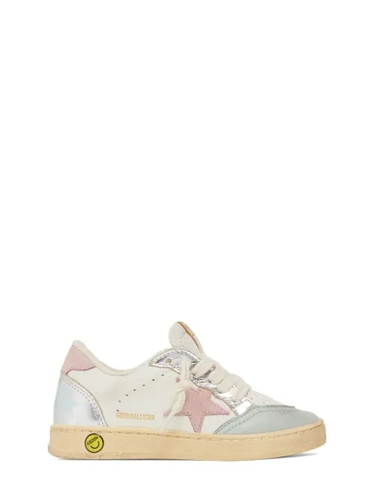 Golden Goose   Ballstar leather lace-up sneakers 